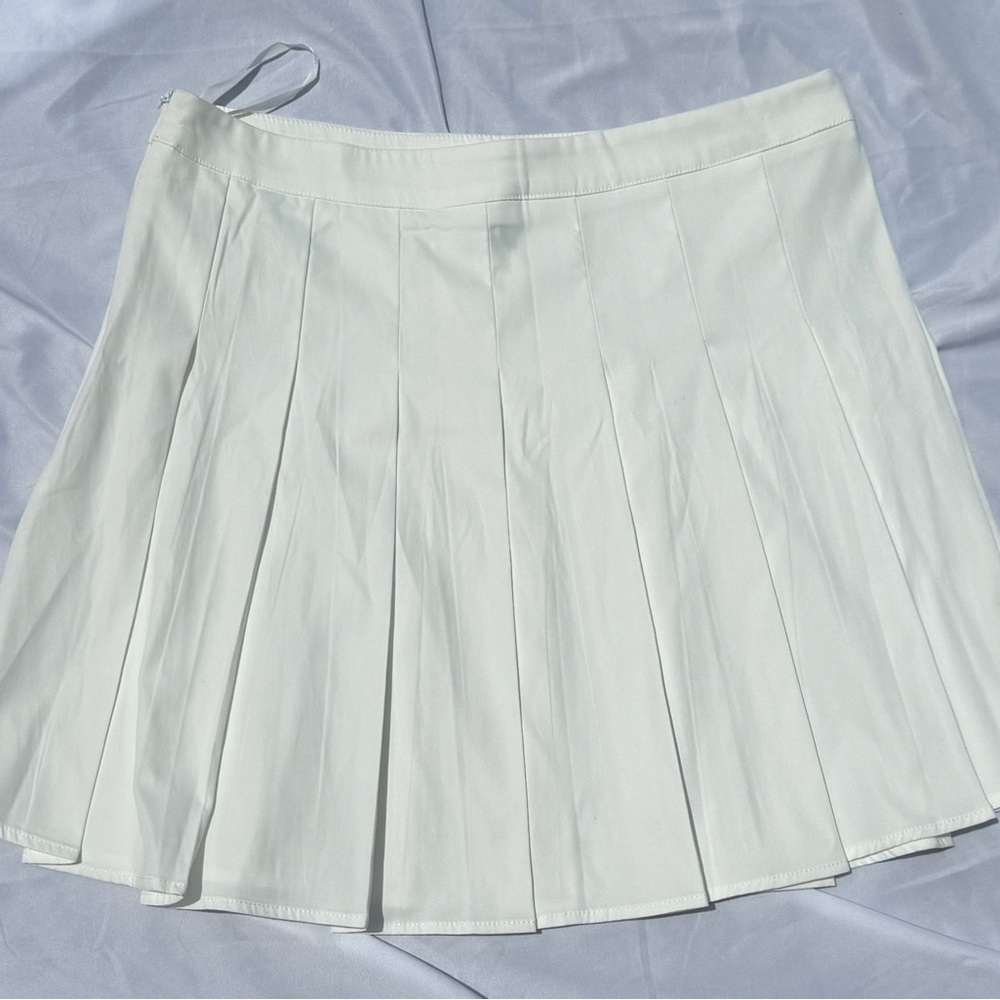 (XL/12) SEXY WHITE TENNIS / UNIFORM MINI